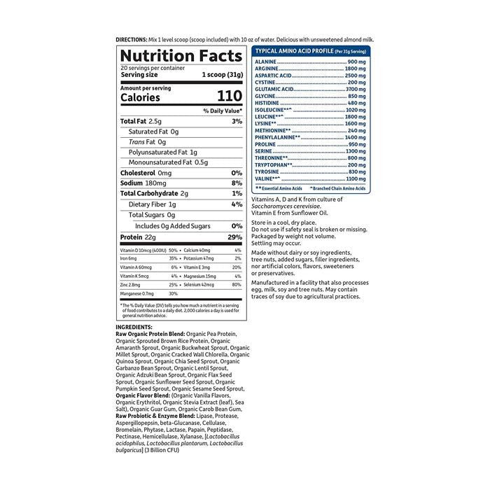 Garden of Life Organic Protein 620g