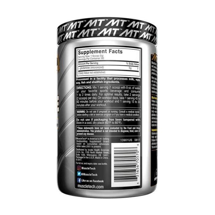 MuscleTech Essential Platinum Glutamine 320g