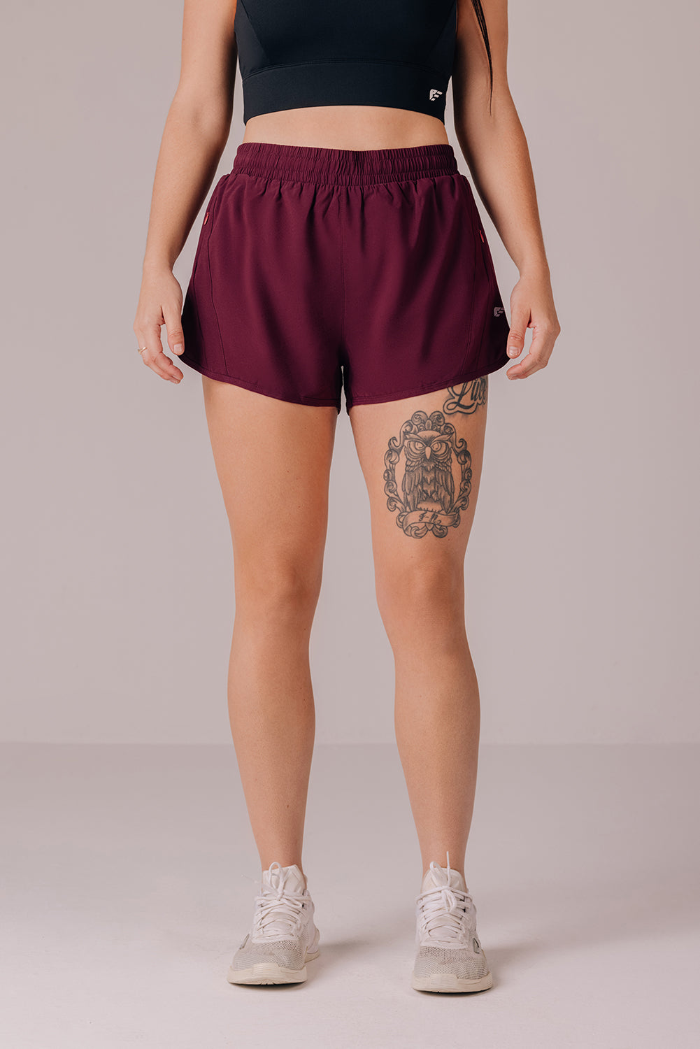 Evolve 3.0 Shorts – Burgundy