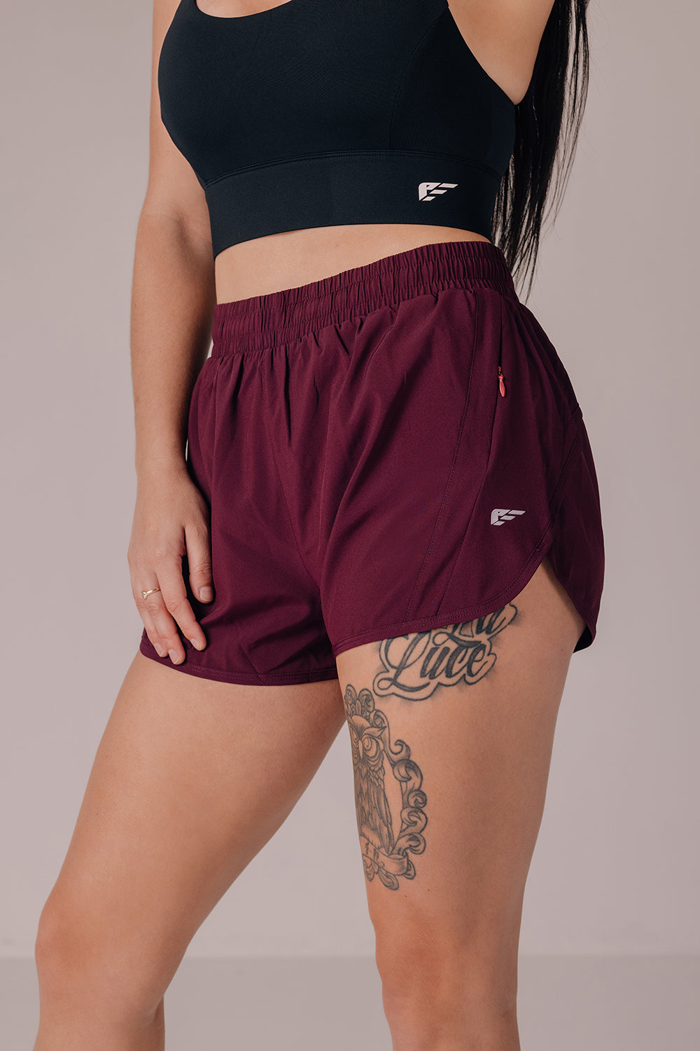 Evolve 3.0 Shorts – Burgundy