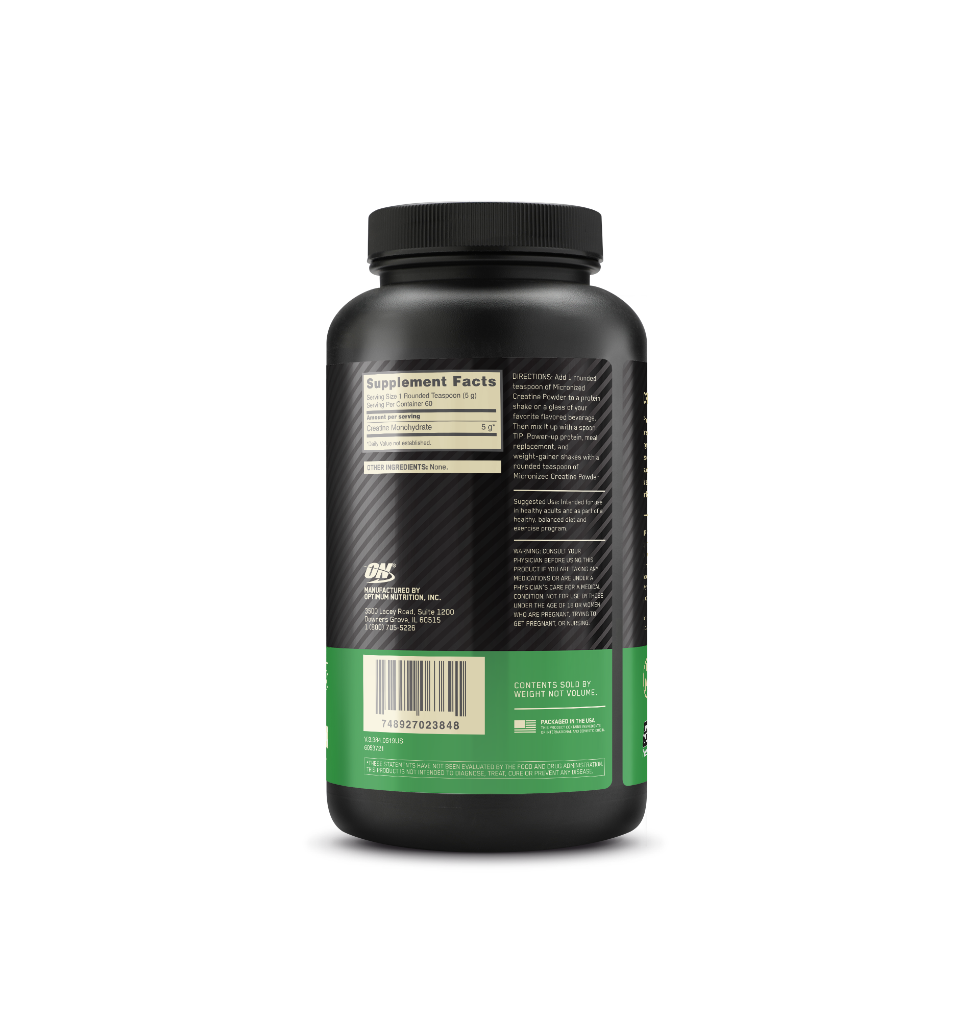 CREATINE POWDER 300 GRAMS 12/CS