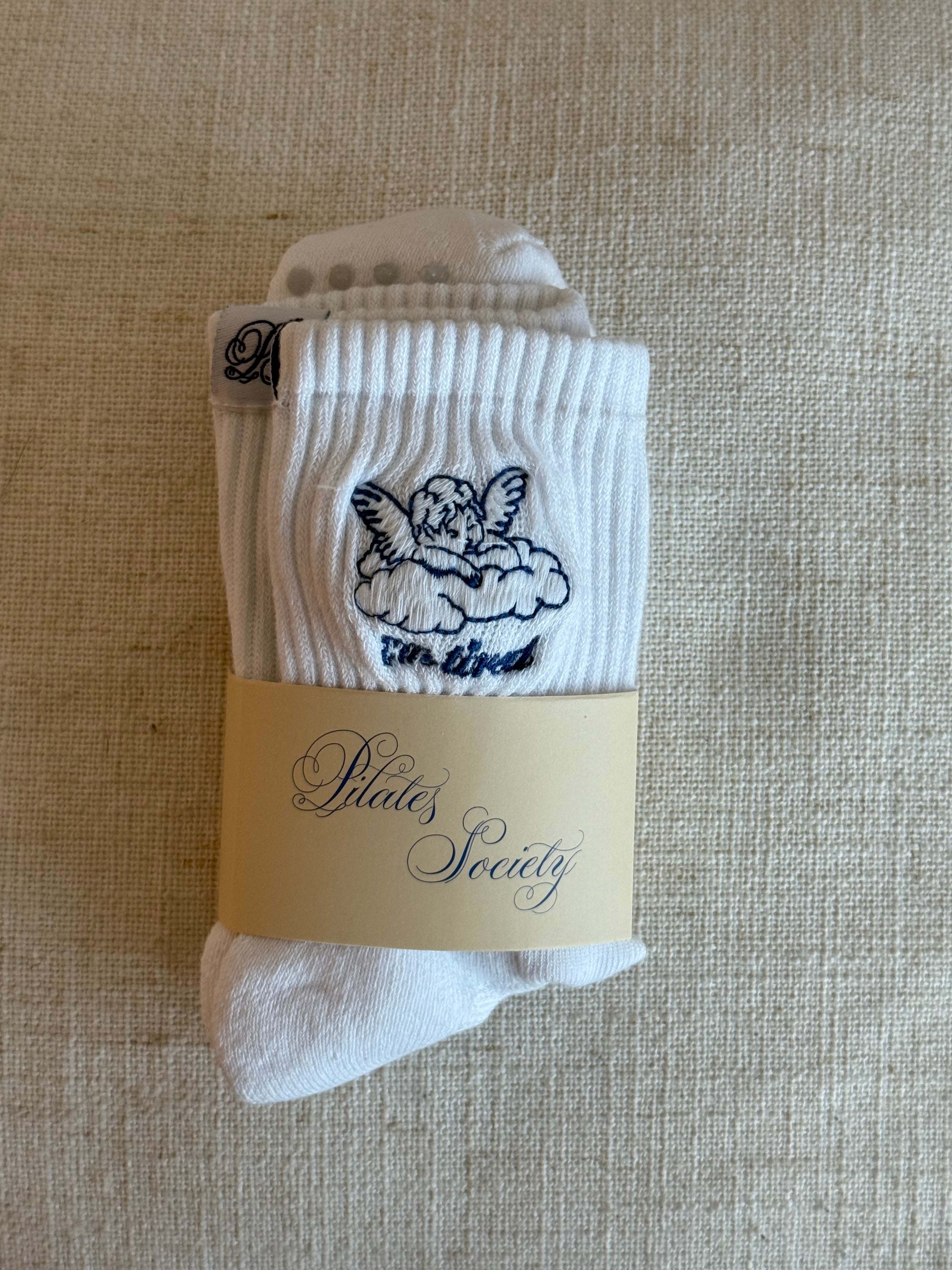 “I’m Tired” Angel Grip Socks