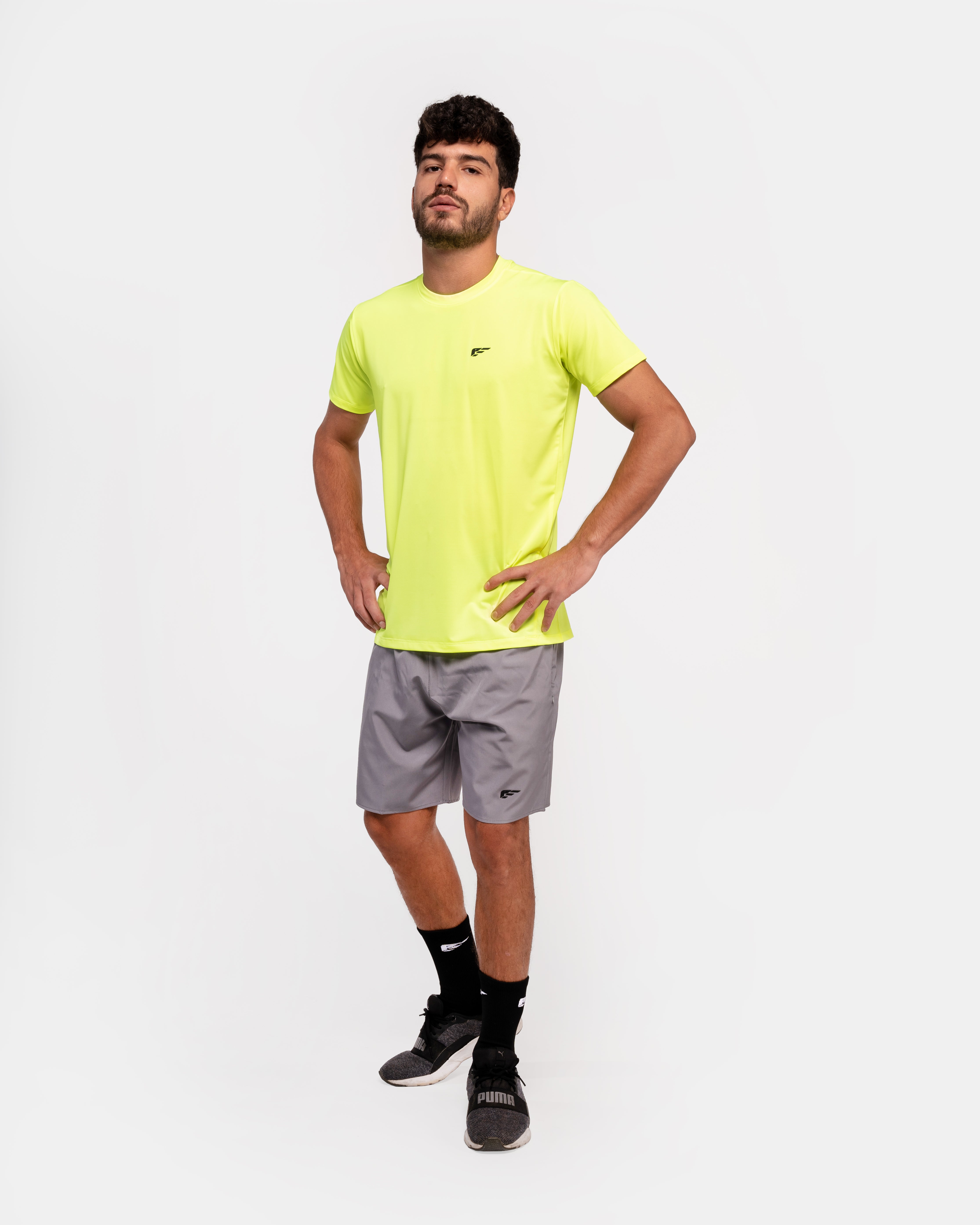 Elevate Tshirt – Neon Yellow