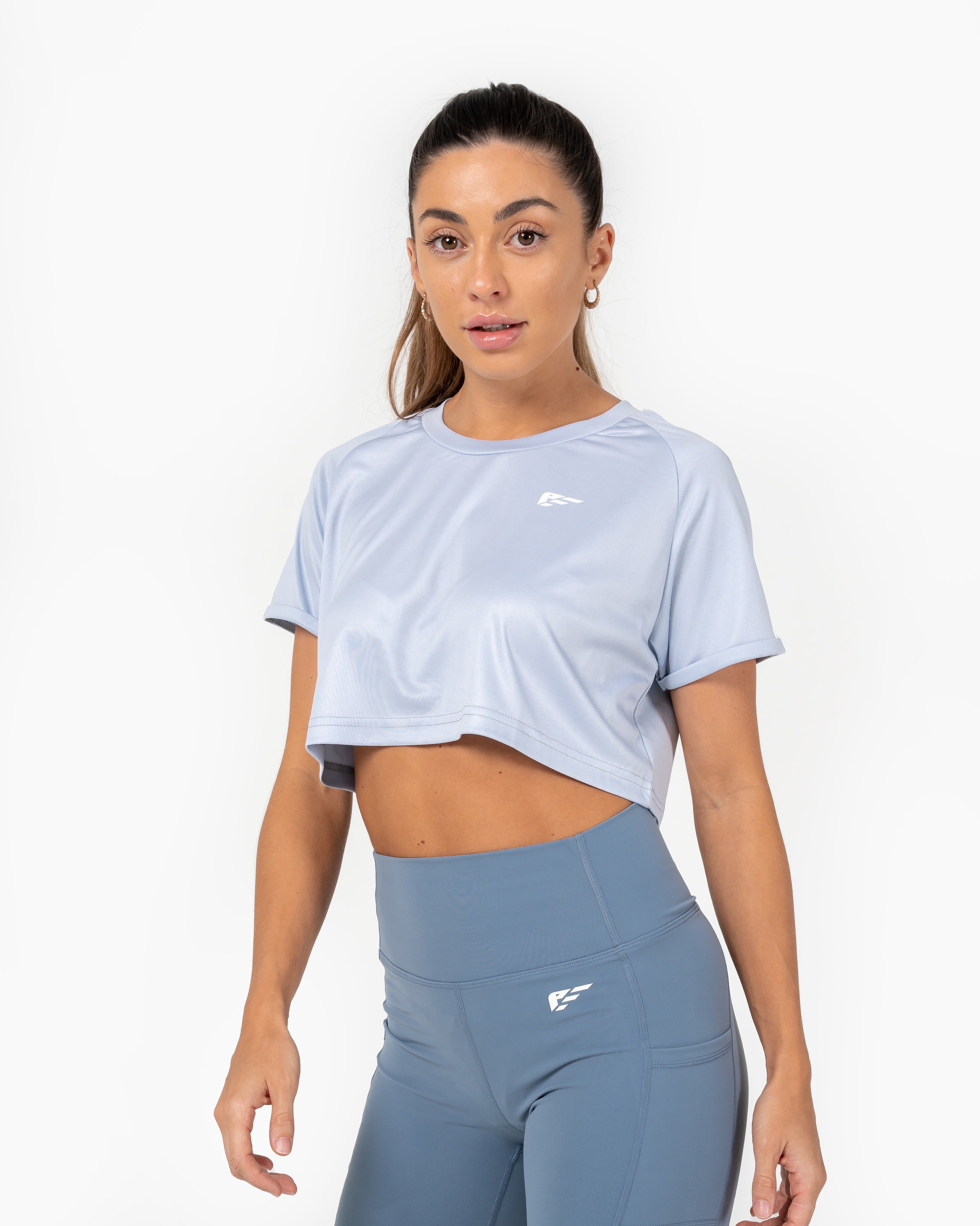 Evolve 2.0 Crop Top – Blue