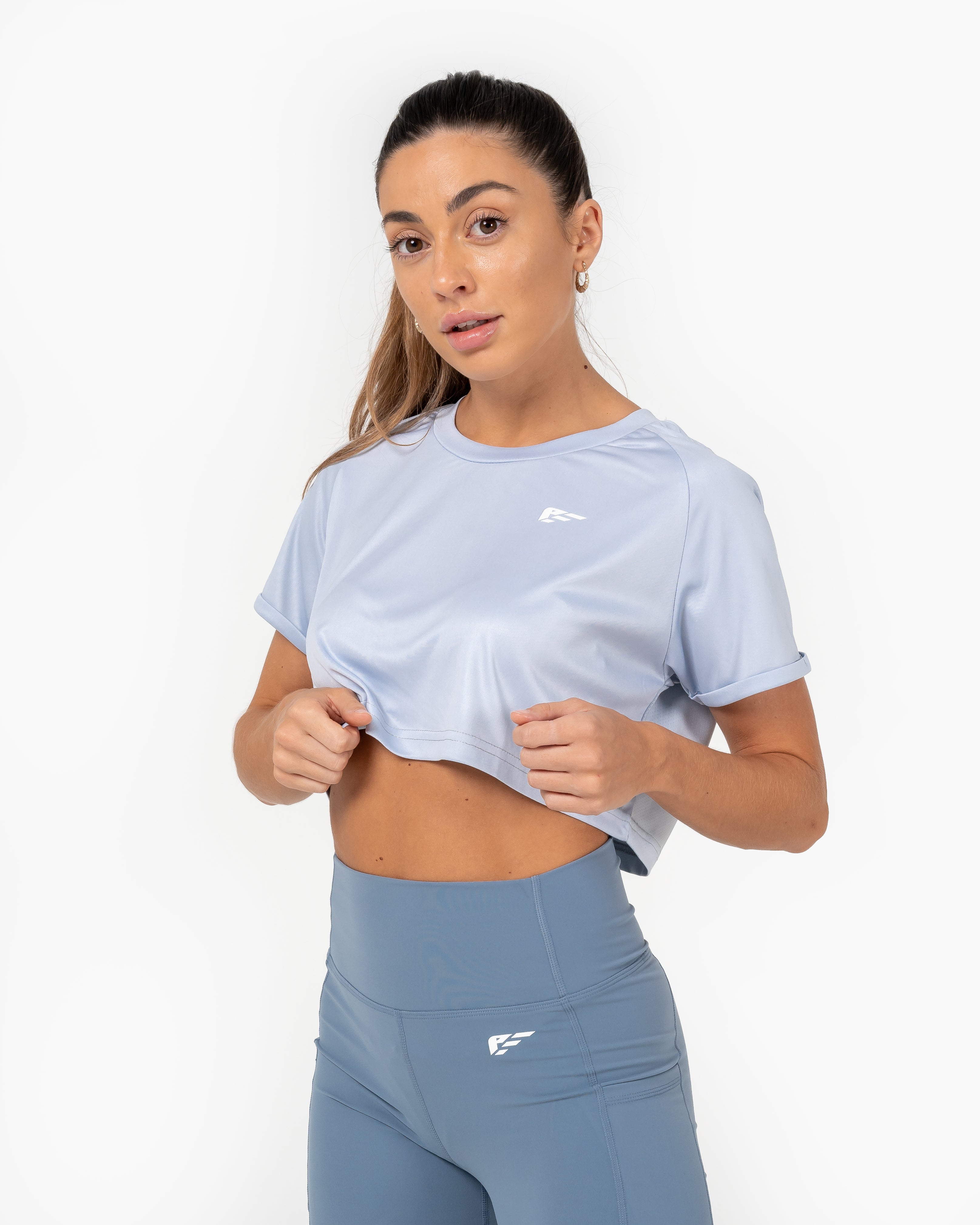 Evolve 2.0 Crop Top – Blue