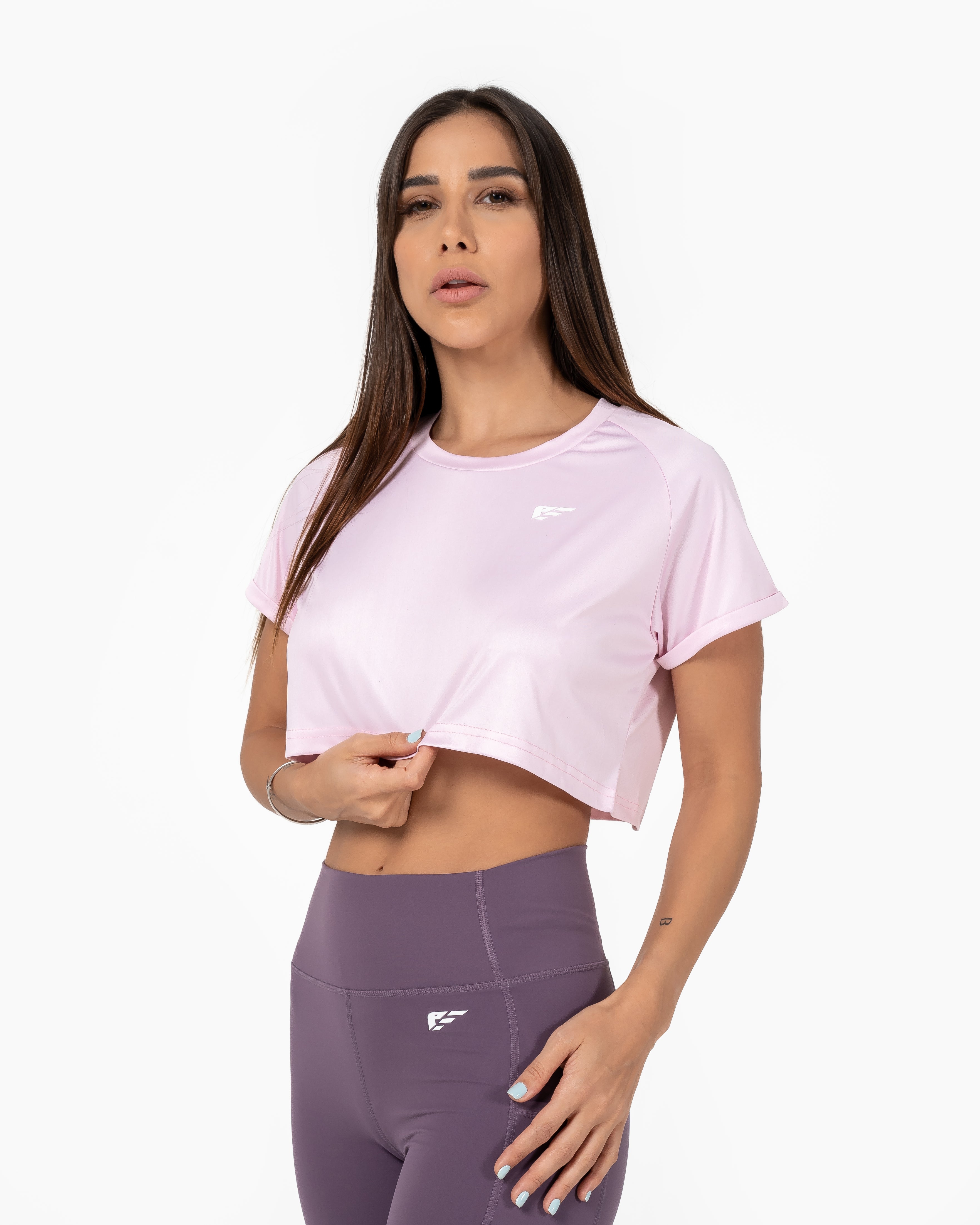 Evolve 2.0 Crop Top – Pink