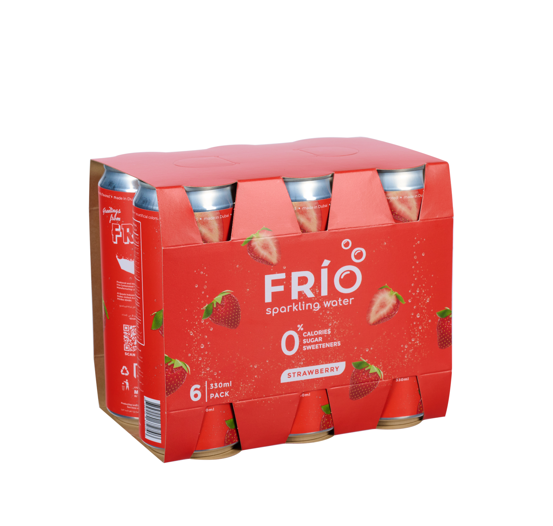 FRIO STRAWBERRY SPARKLING WATER