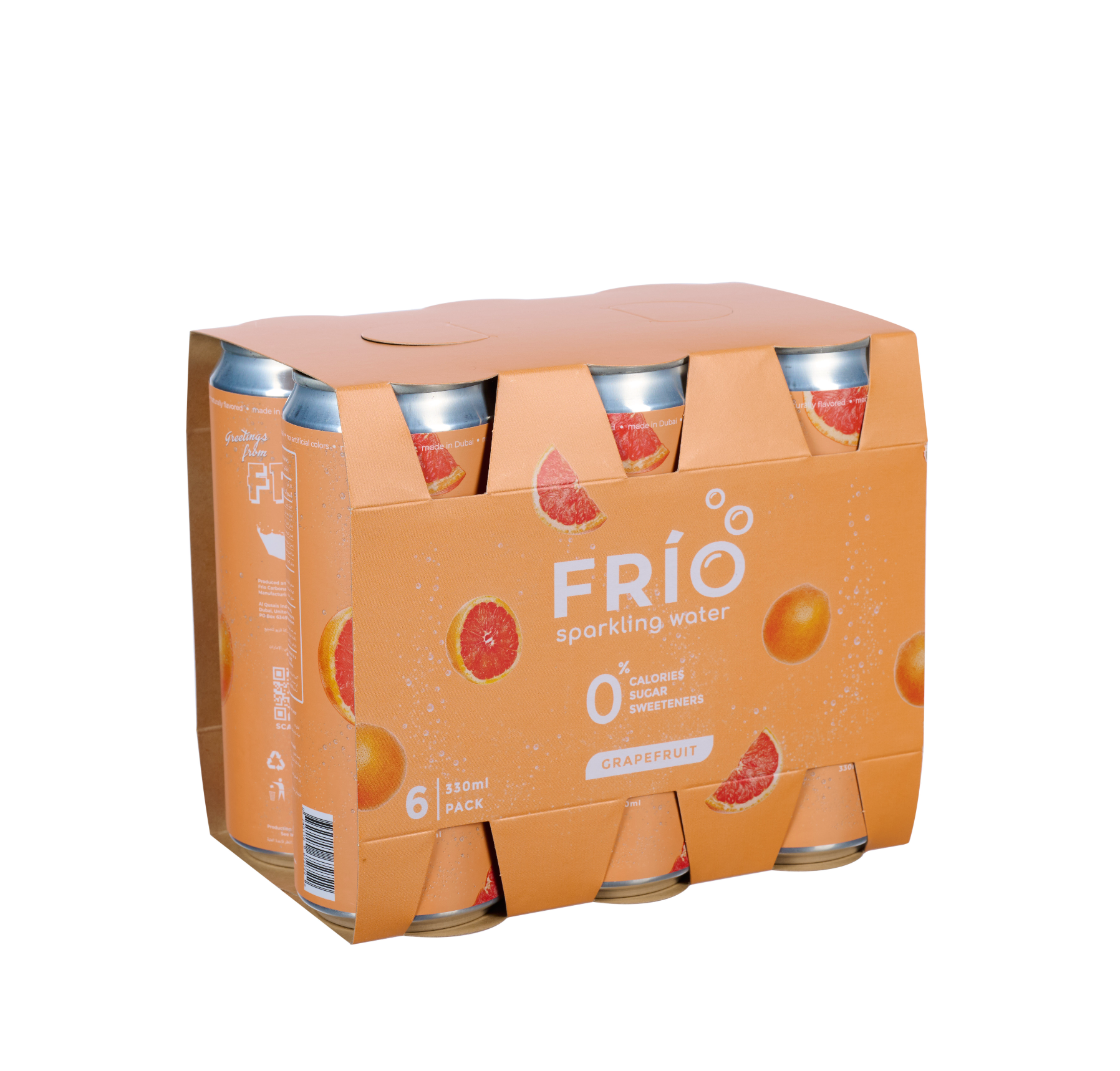 FRIO GRAPEFRUIT SPARKLING WATER