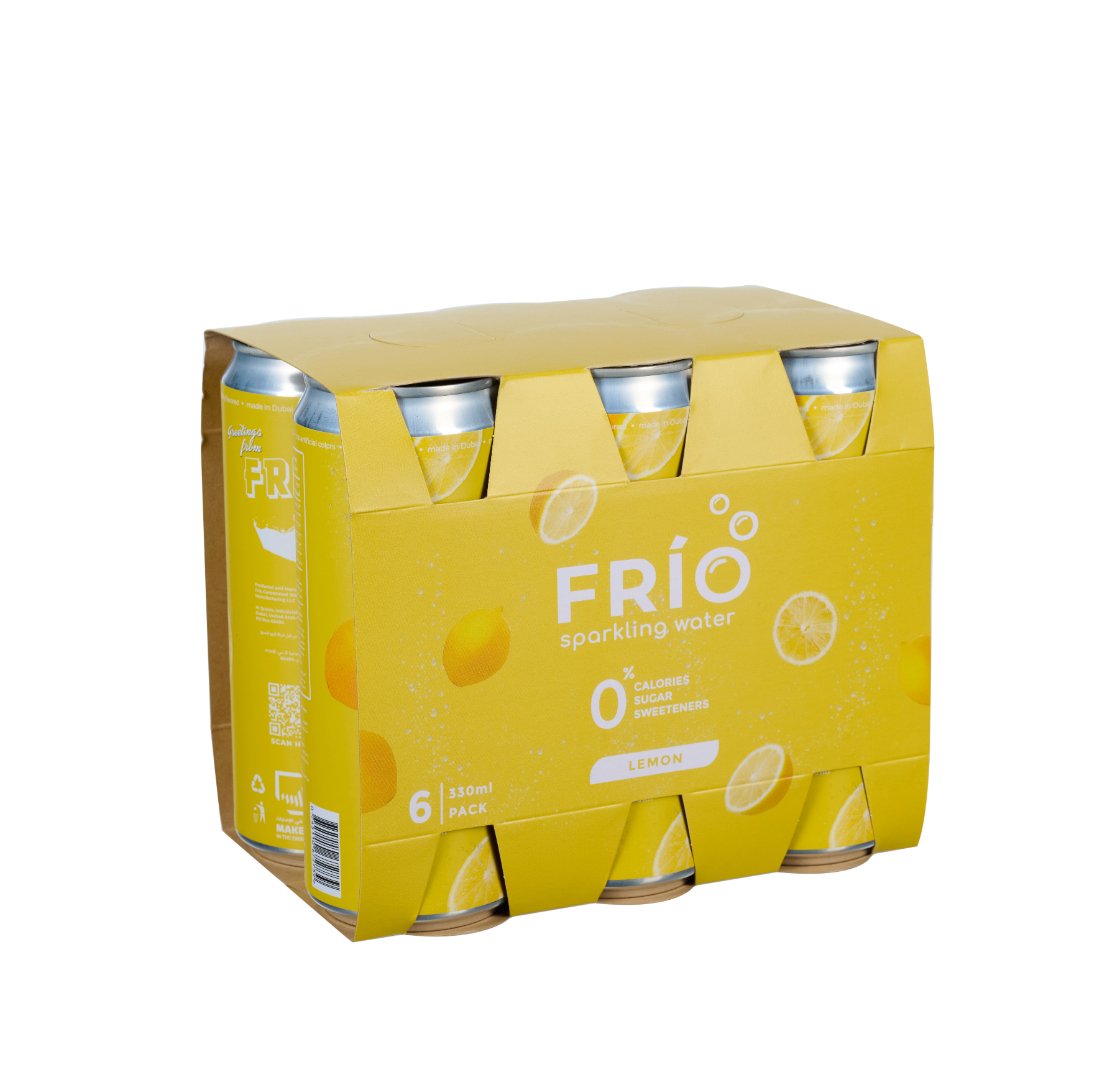 FRIO LEMON SPARKLING WATER