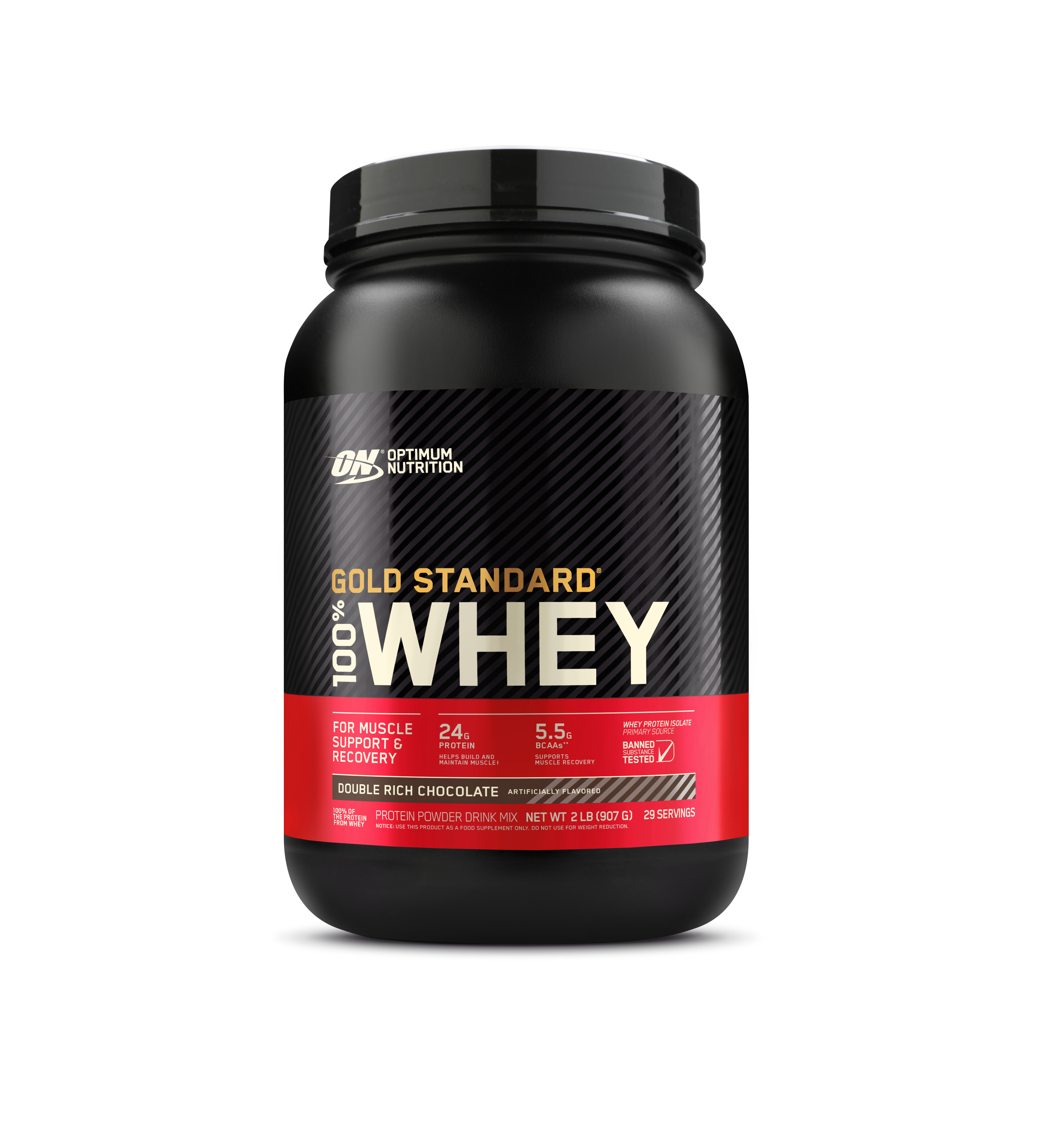 GOLD STD 100% WHEY D R CHOC 2LB 6/CS