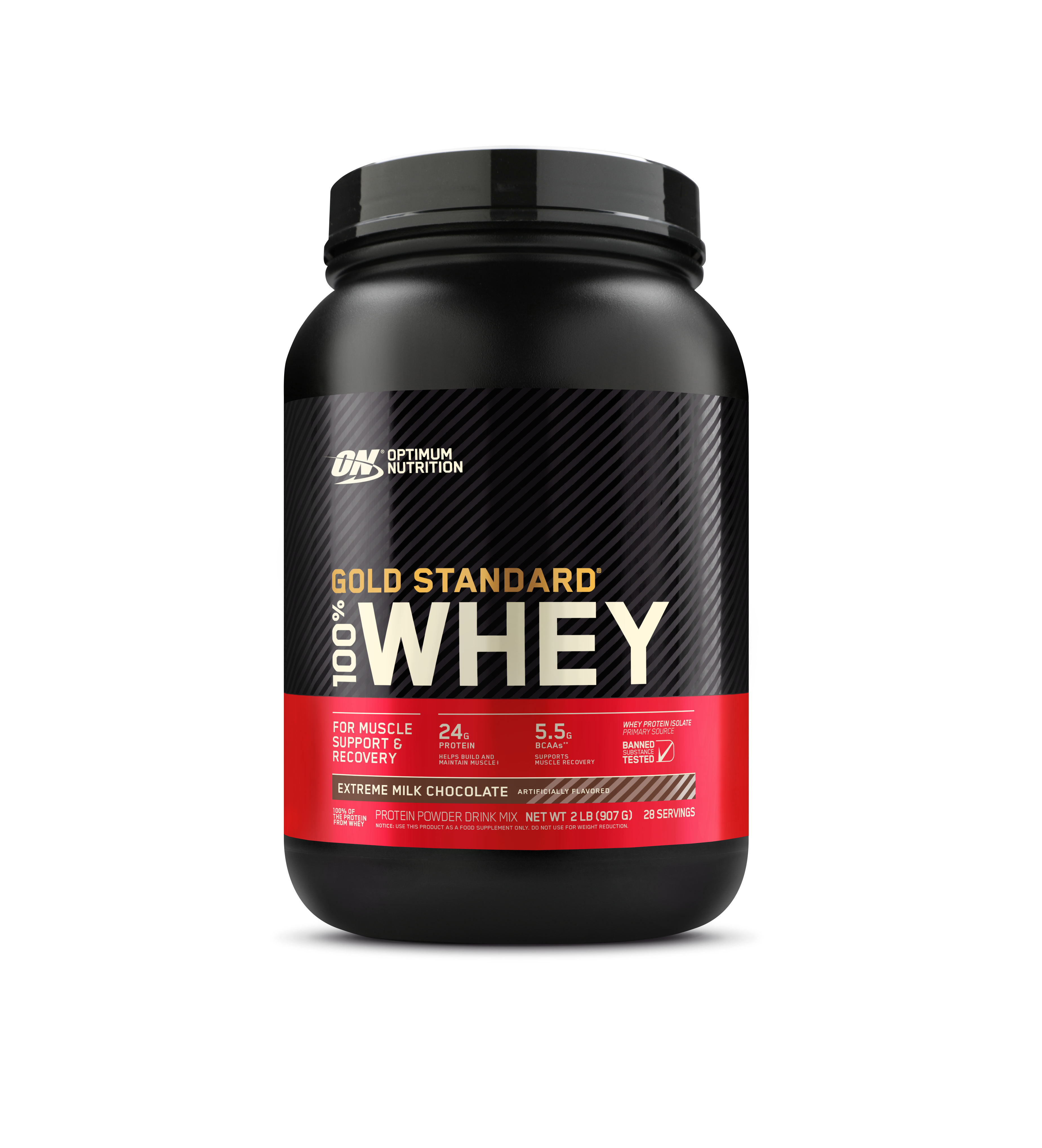 GOLD STD 100% WHEY EX M CHOC 2LB 6/CS