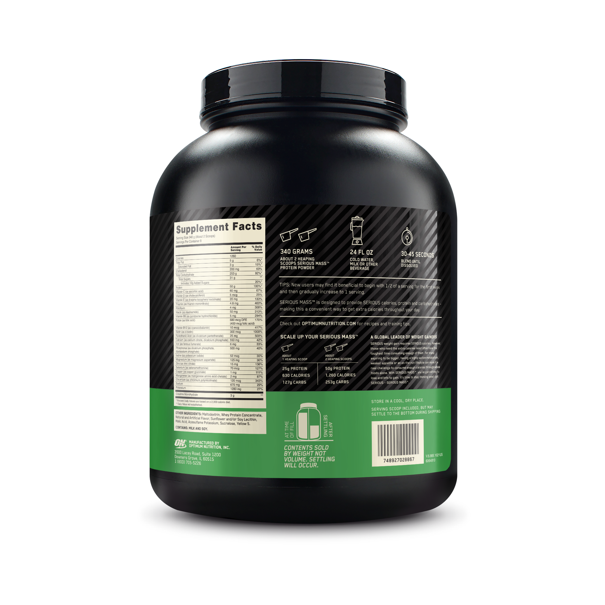 SERIOUS MASS, BANANA 6 LBS 4/CS