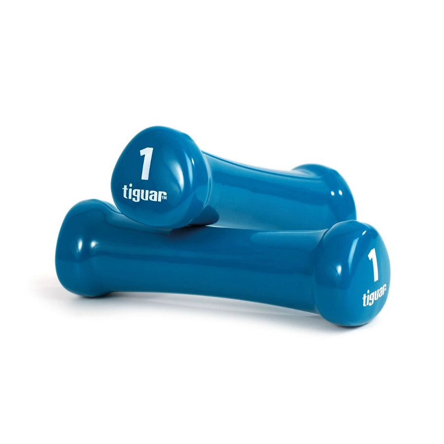 Tiguar Vinyl Dumbbells-Pair-1Kg