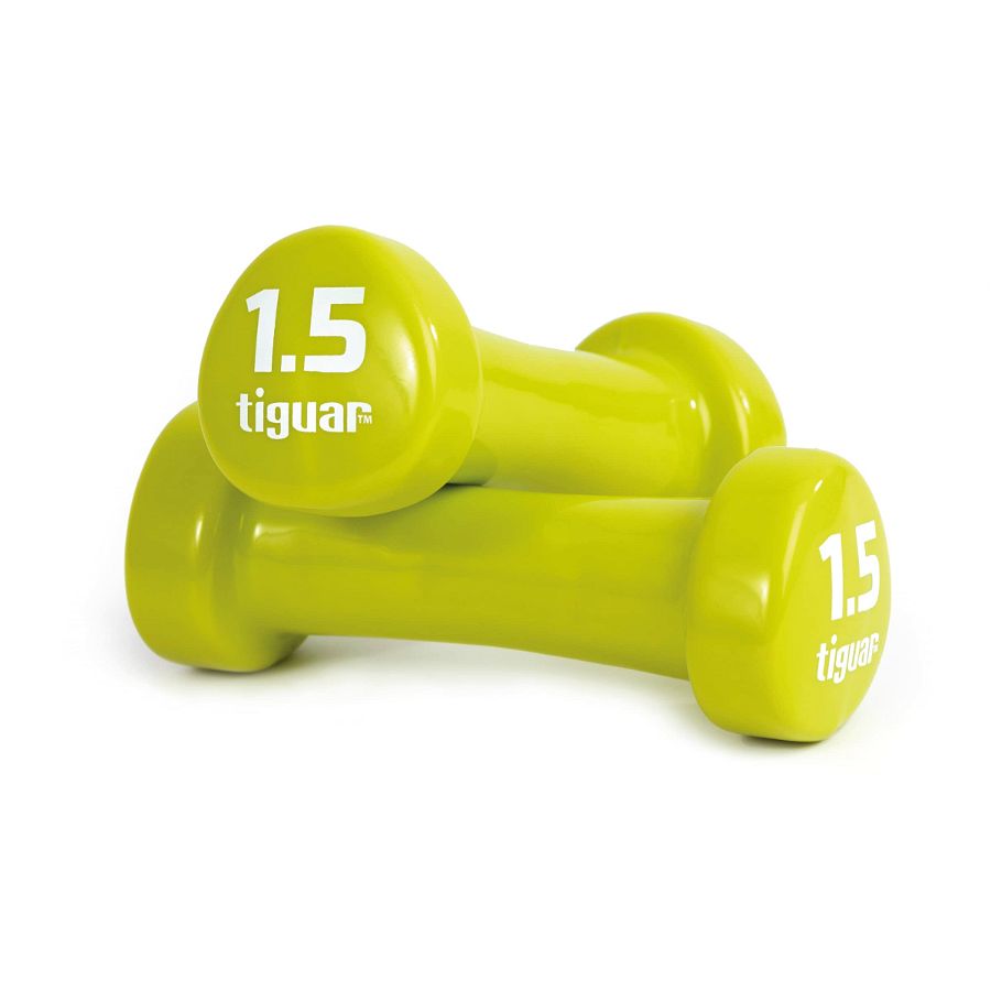 Tiguar Vinyl Dumbbells-Pair-1Kg