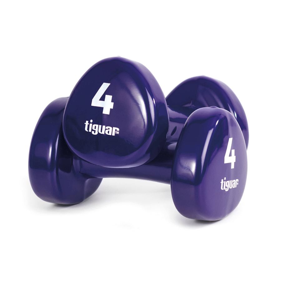 Tiguar Vinyl Dumbbells-Pair-1Kg