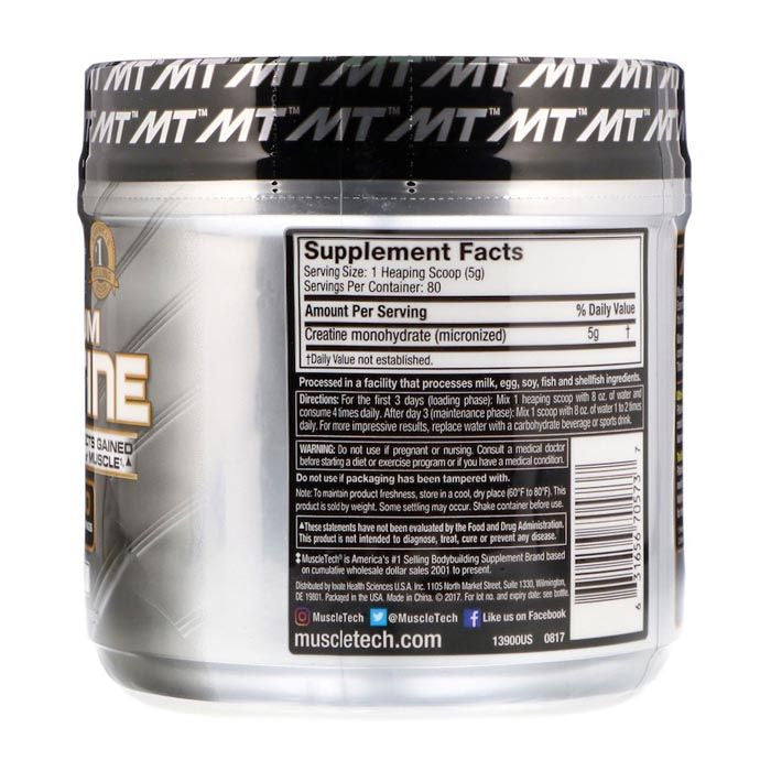 MuscleTech Essential Platinum Creatine 400g