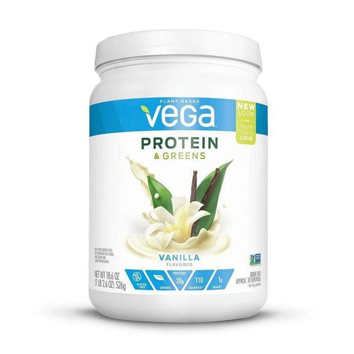Vega Protein & Greens French Vanilla 18.6 Oz