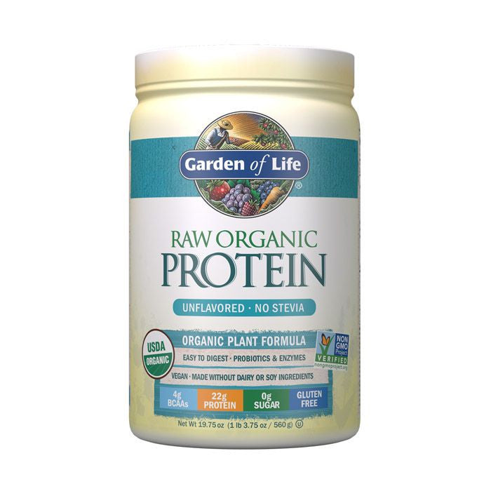 Garden of Life Organic Unflavored Protein 560g