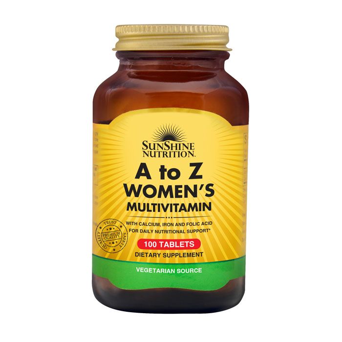 Nutrition A To Z Women's Multivitamin 100 Tablets